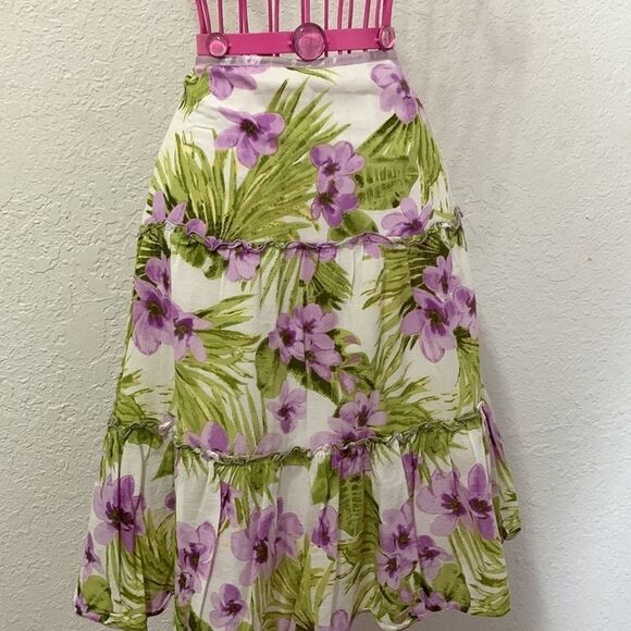Speechless floral print gypsy ruffle skirt size 3 - Picture 6 of 16